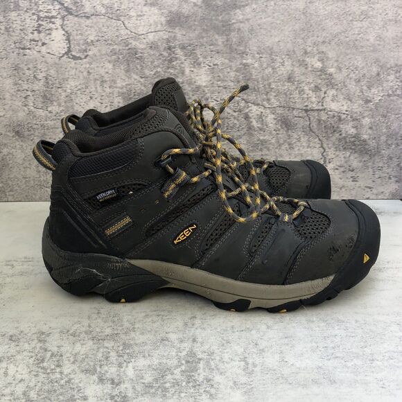 KEEN Utility Lansing Mid Waterproof Steel Toe Work Boots Men’s Sz 12EE No Insole - Picture 3 of 11